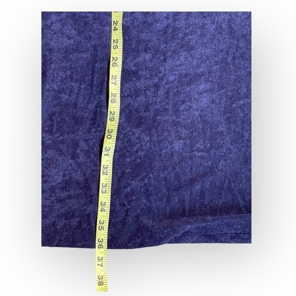 Love, Fire Navy Terry Cloth Dress - Picture 3 of 6